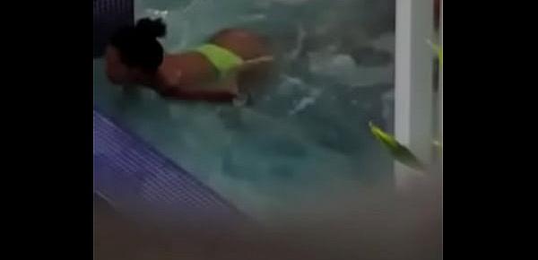  Indian fuck model in thr pool